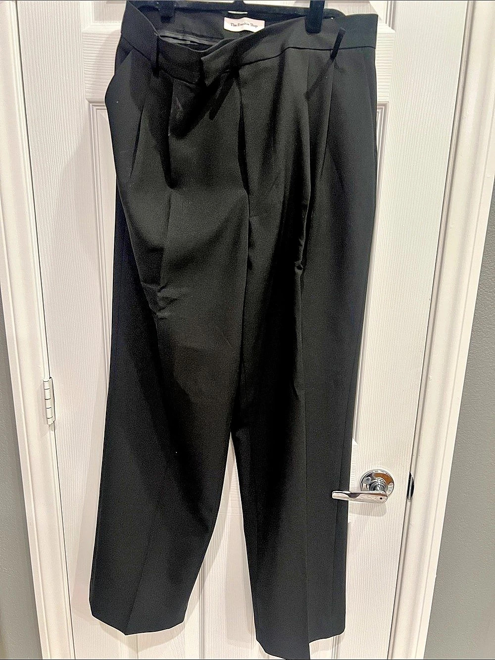 The Frankie Shop Bea Suit Pants Black Trousers